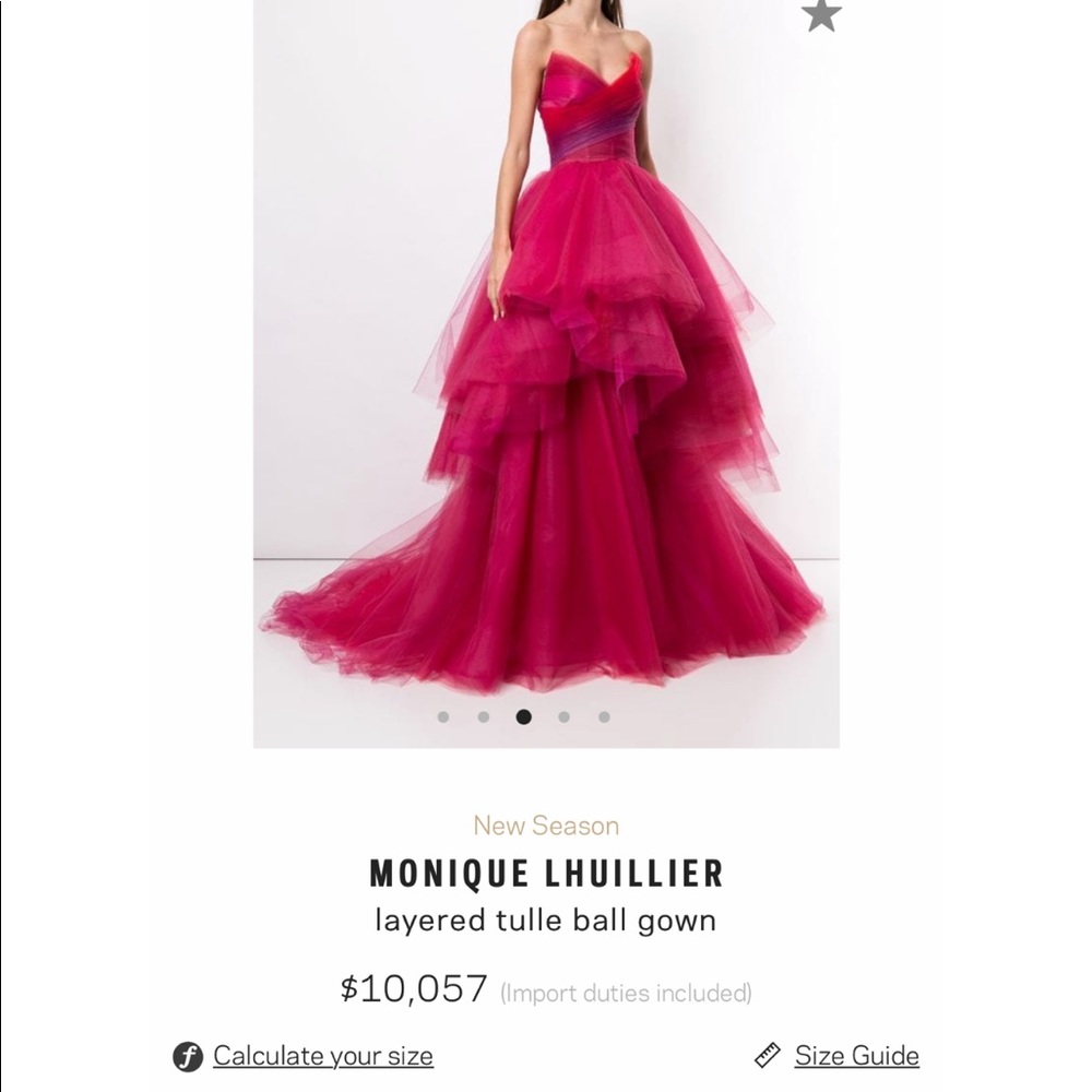 ballgown by Monique Lhuillier resort 2019